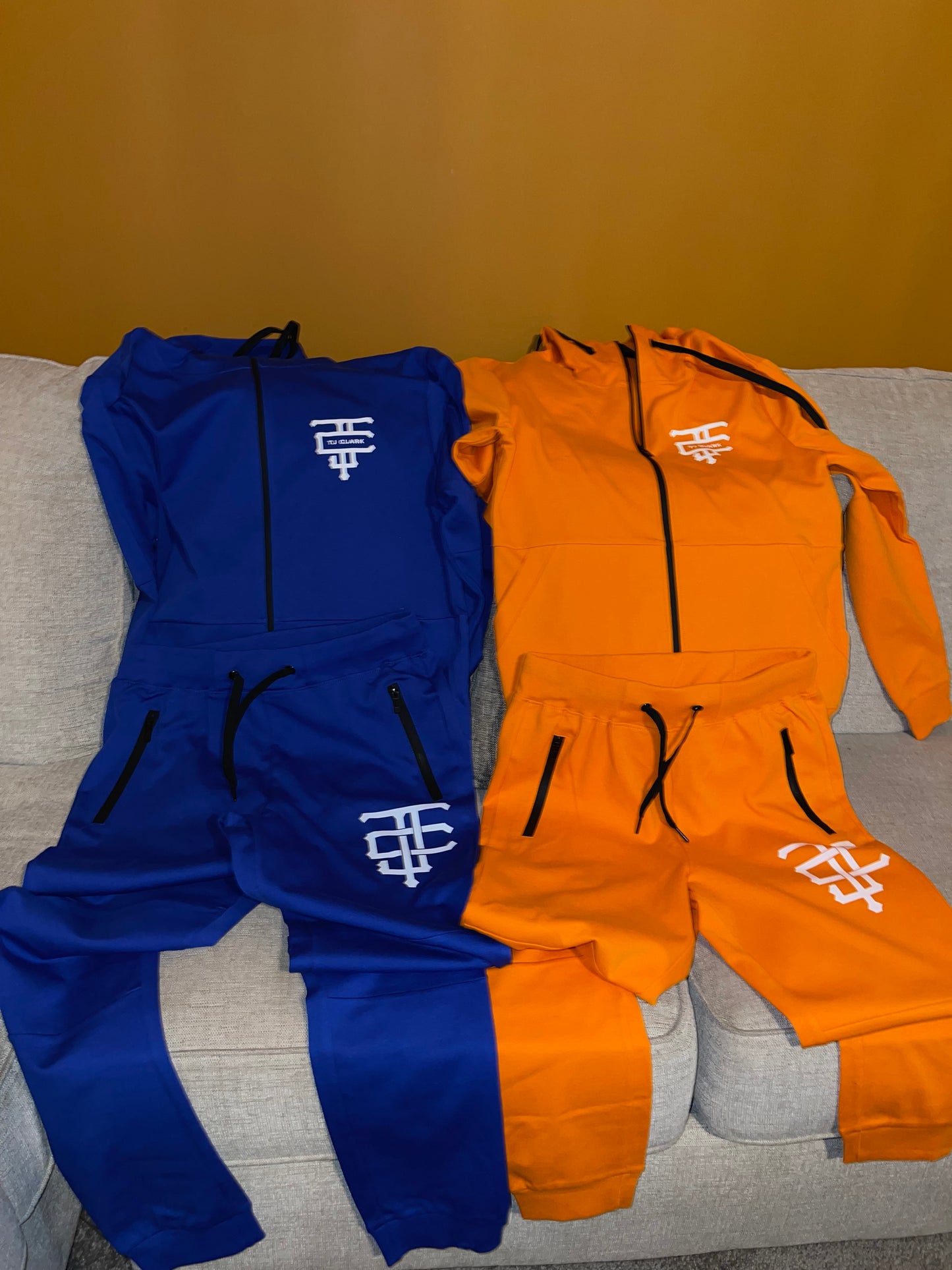 Zippered Jogging Suit
