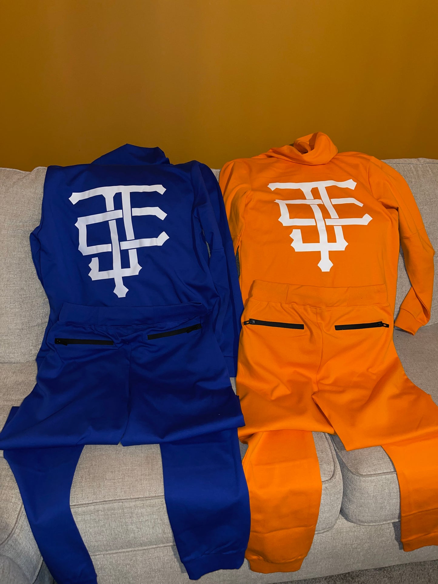 Zippered Jogging Suit